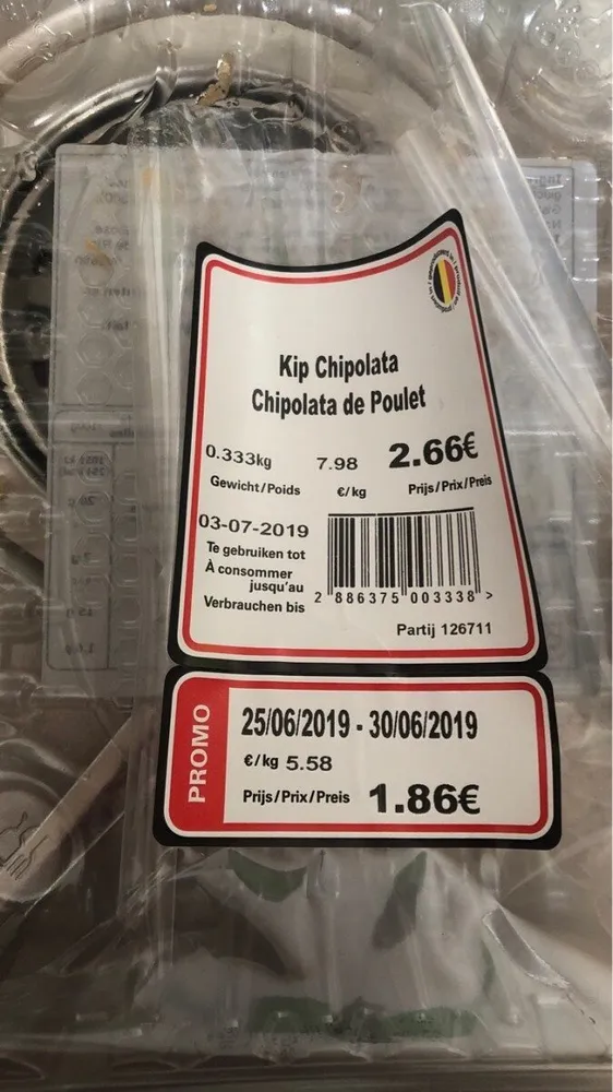 Chipolata de poulet