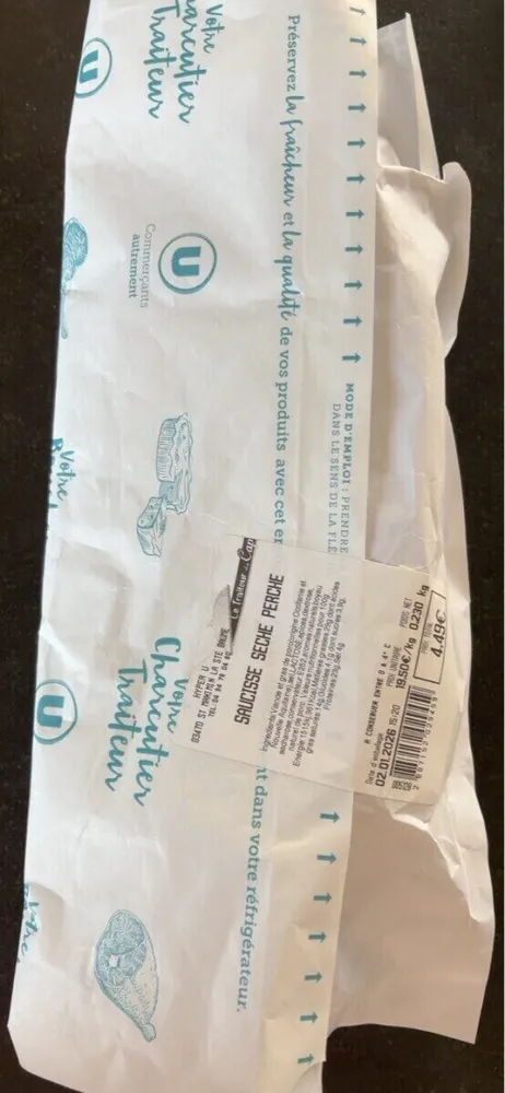 Saucisse seche perche