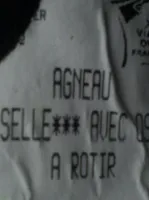 Agneau selle avec os a rotir