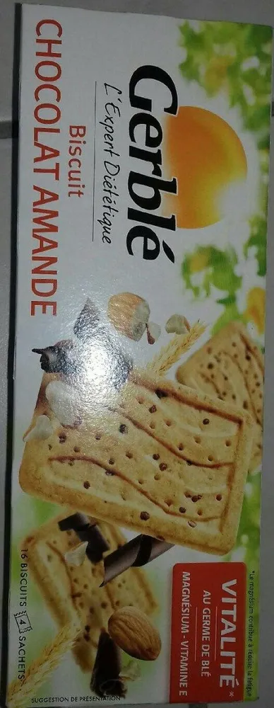 Biscuit chocolat amande