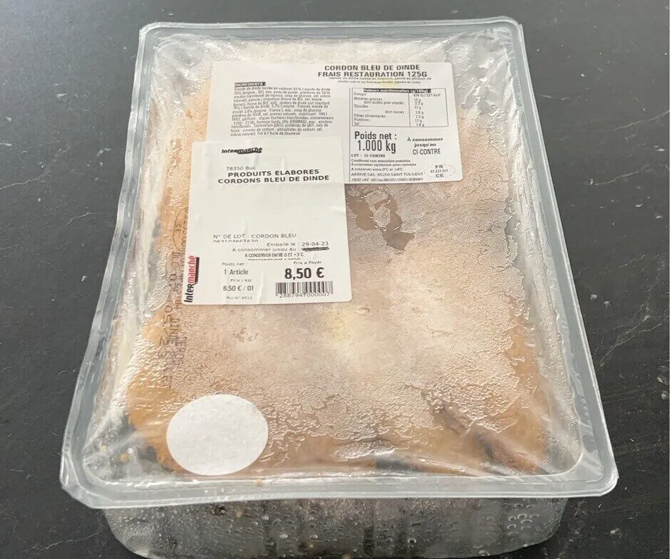 Cordon bleu de dinde