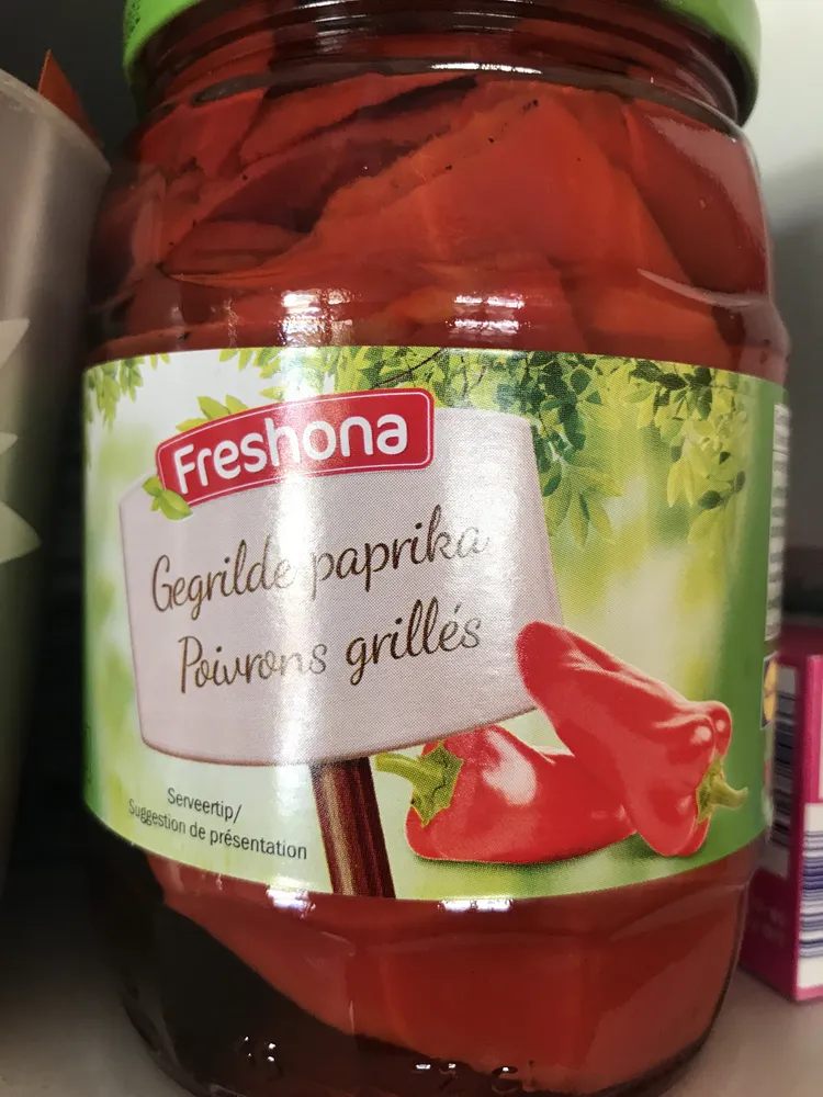 Poivrons grilles