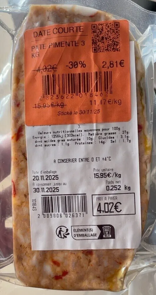 Pate pimente