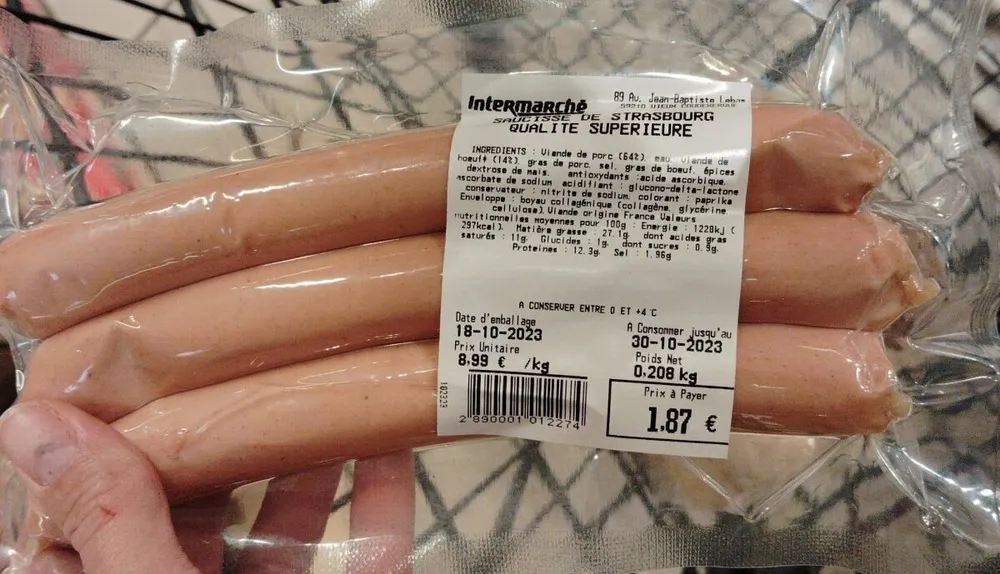 Saucisse de Strasbourg