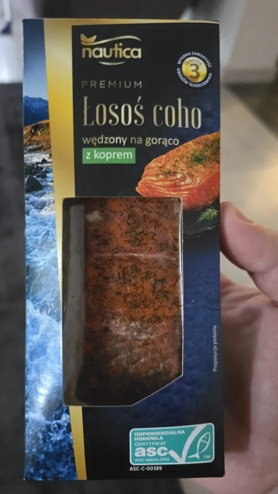 Łosoś Coho Wędzony Na Gorąco