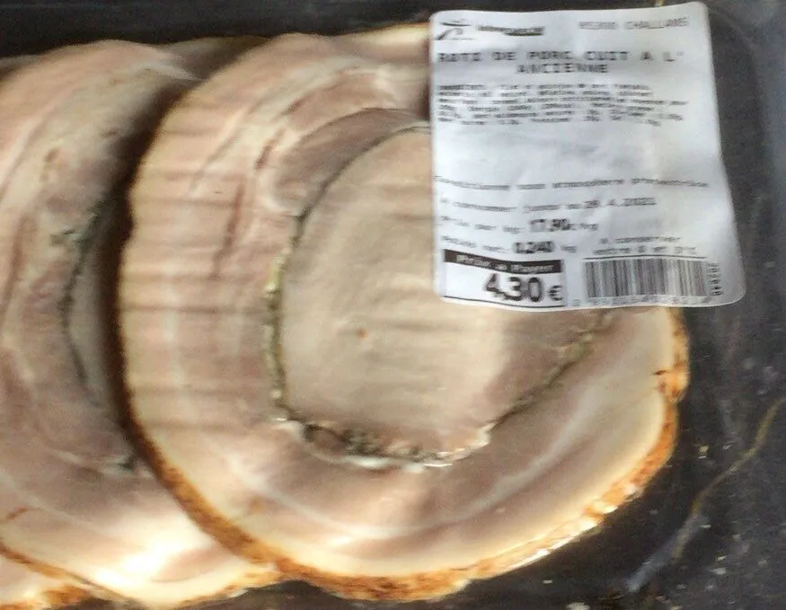 Roti de porc a lancienne