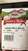 Chorizo frais à griller