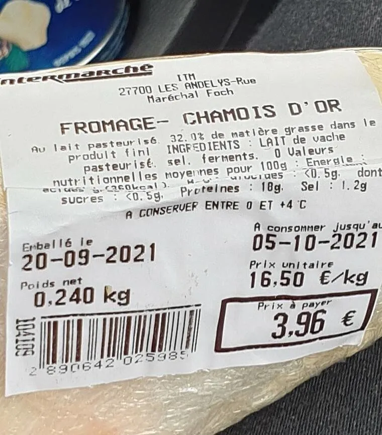 Chamois d'or