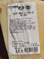 Emmental français EST CENTRAL IGP LABEL ROUGE