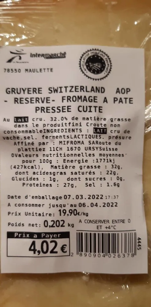 Gruyère switzerland