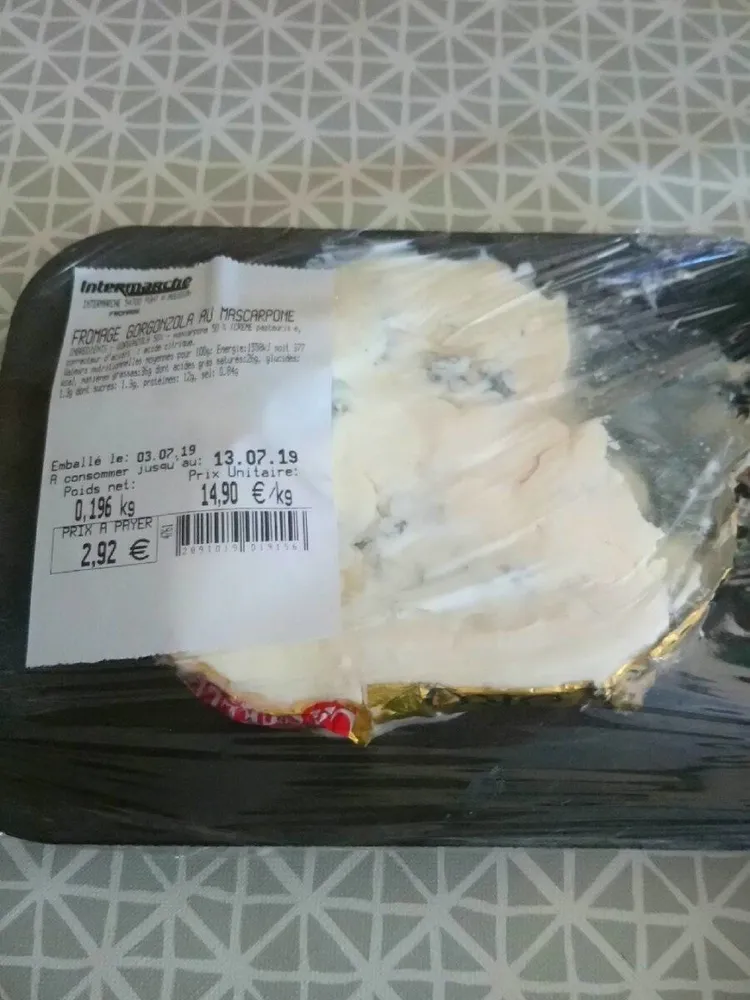 Fromage gorgonzola au mascarpone
