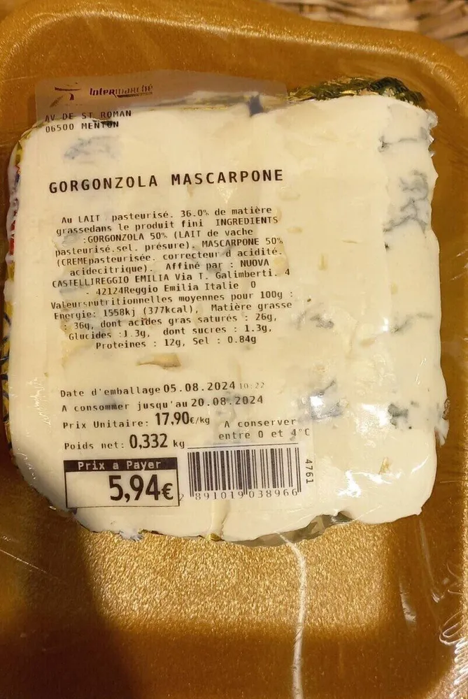Gorgonzola Mascarpone