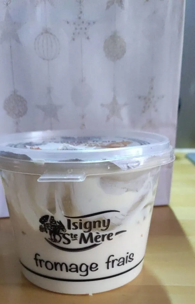 Fromage frais pommes caramélisées