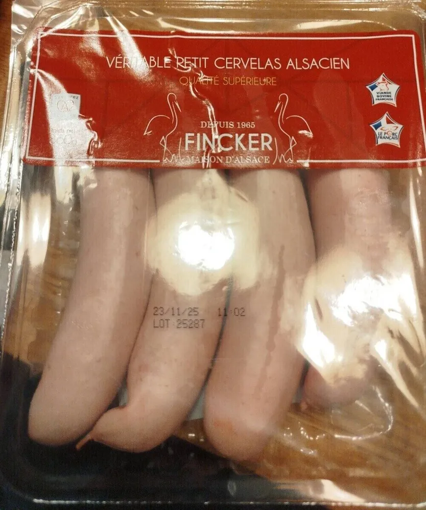 Véritable petit cervelas alsacien