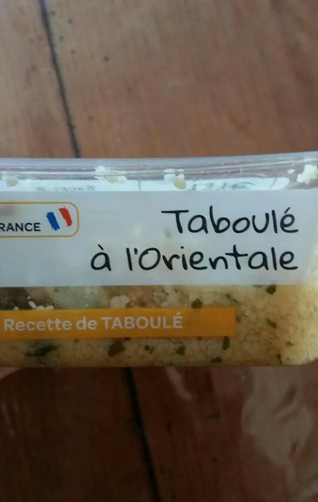 Taboulé à l'orientale