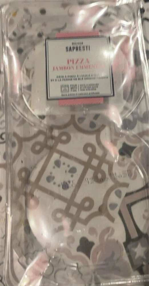 Pizza jambon emmental
