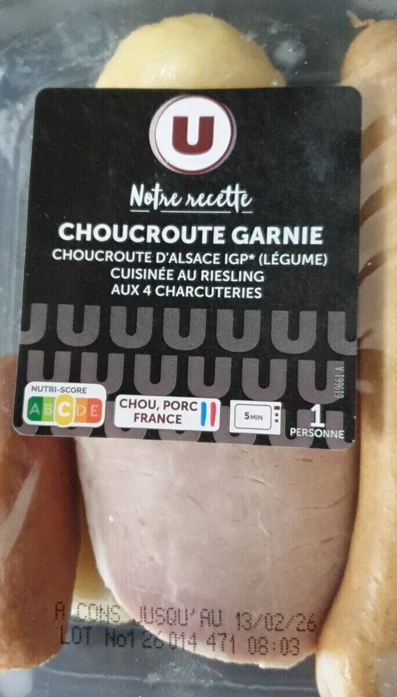 Choucroute garnie