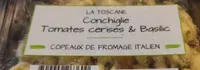 Conchiglie  tomates cerises et basilic