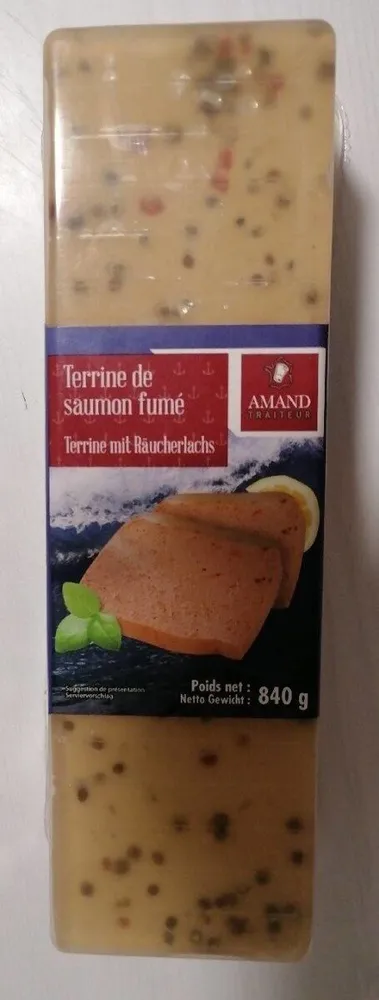 Terrine de saumon fumé