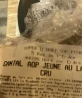 Cantal Aop jeune au lait cru
