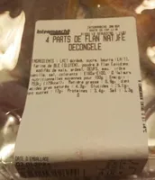 Flan nature décongelé