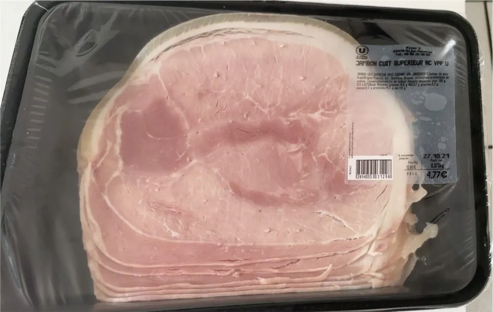 JAMBON CUIT SUPERIEUR AC VPF U