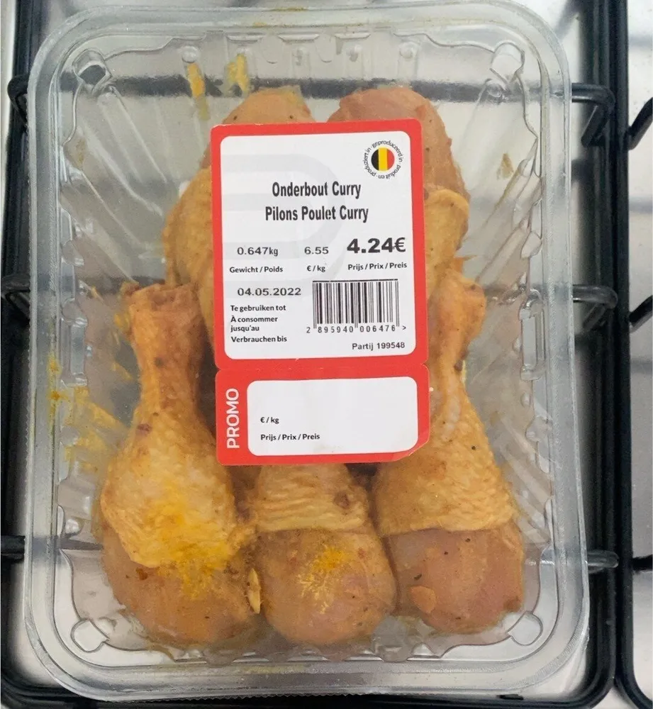 pilon de poulet cury