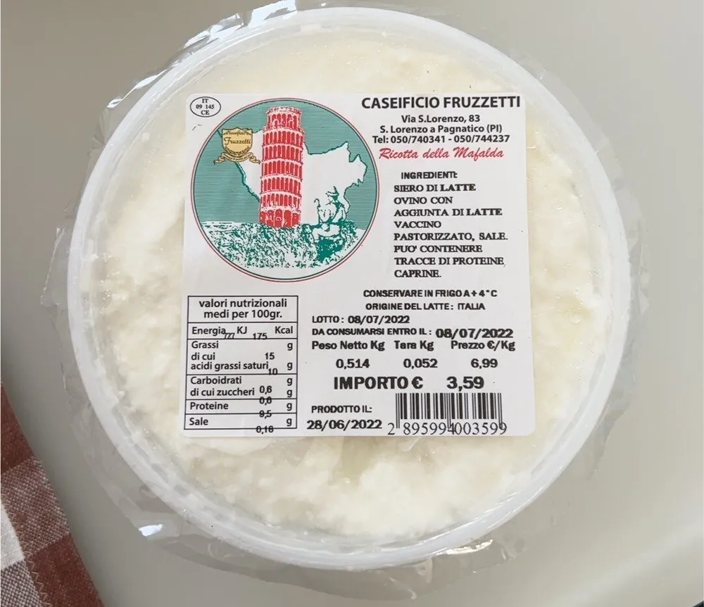 Ricotta della Mafalda