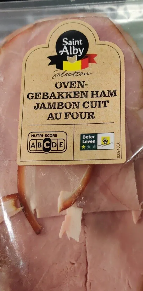 Jambon cuit au four