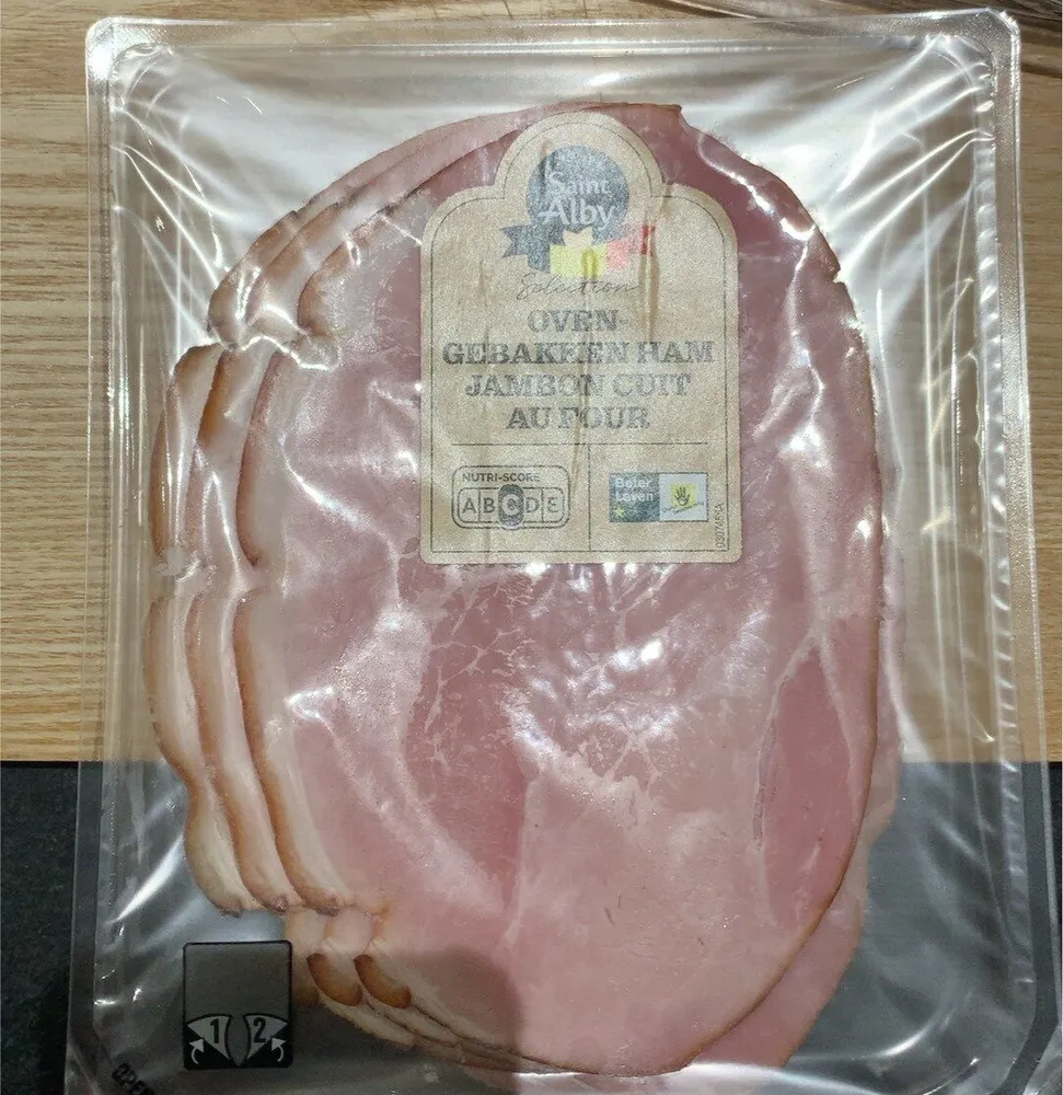 Jambon cuit au four