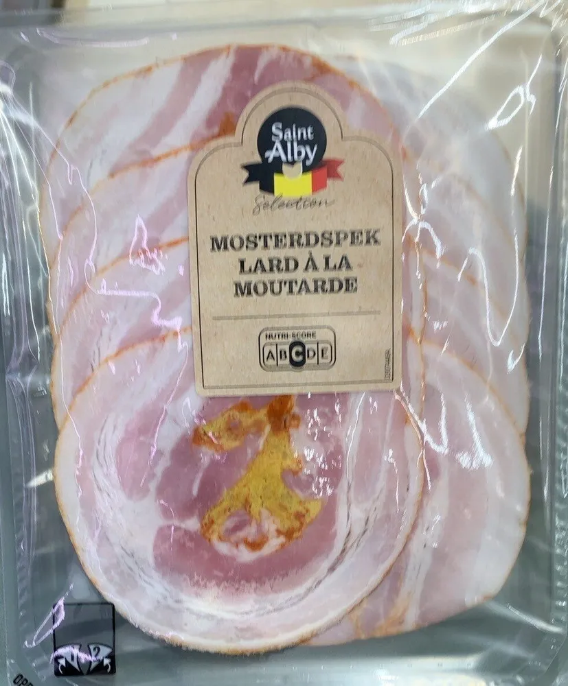 Lard à la moutarde