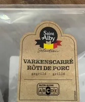 Roti de porc  grillé s