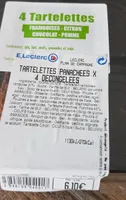 Tartelettes panachées