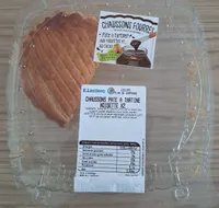 Chaussons fourrés pâte à tartiner noisettes