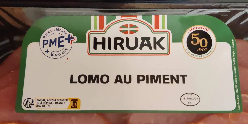 Lomo au piment