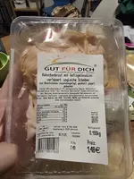 Hähnchenbrust mit Geflügelbouillon Verfeinert, Ungleiche Scheiben