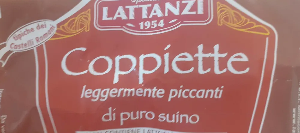 Coppiette leggermente piccanti di puro suino