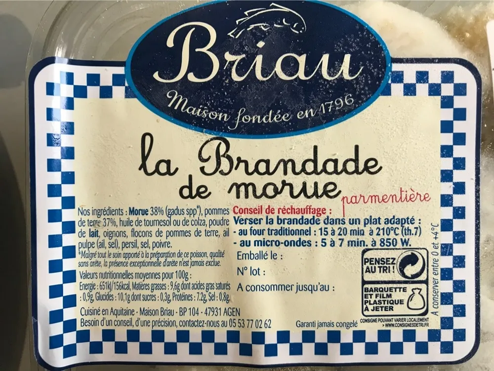 Brandade de morue