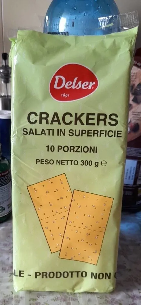 Cracker Salati in superficie