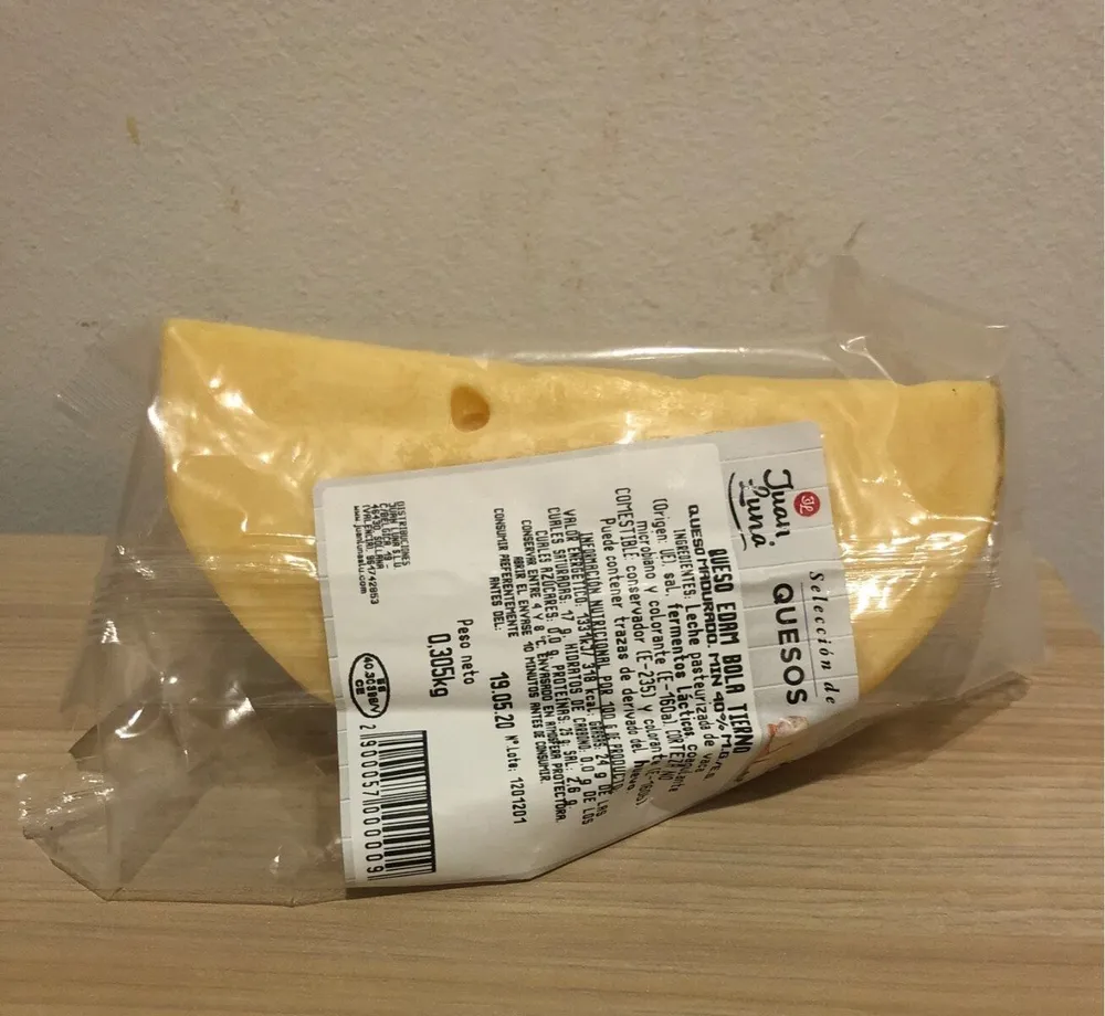 Queso Edam Bola Tierno