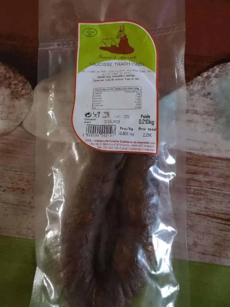 Saucisse Traditionnelle d'Amarante