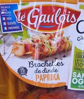 brochettes de dinde paprika