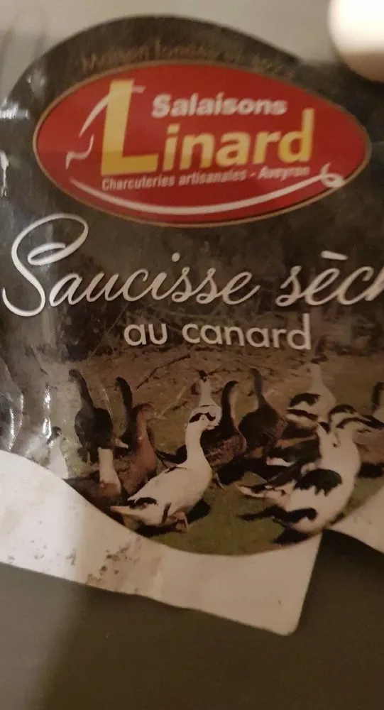 Saucisse seche au canard
