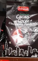 Cacao con gocce di cioccolato fondente Dolciando