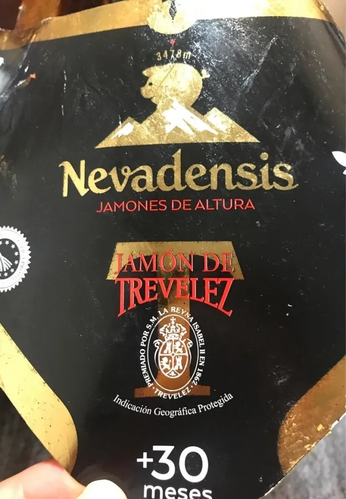 Jamón de cerdo y sal marina
