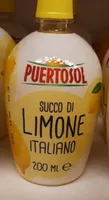 Succo di limone italiano