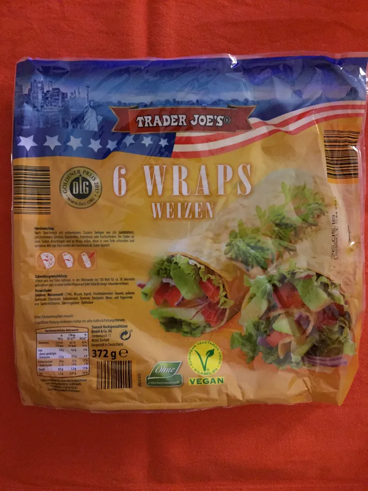 6 Wraps