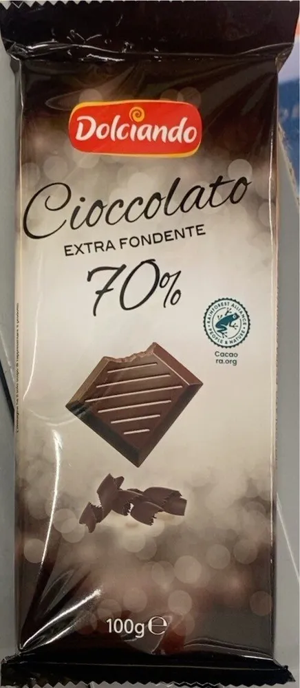 Cioccolato extra fondente 70%