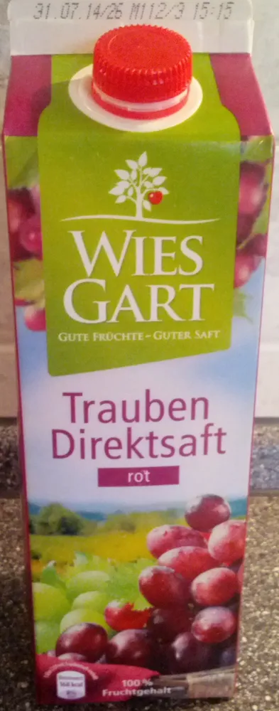 Trauben Direktsaft Rot