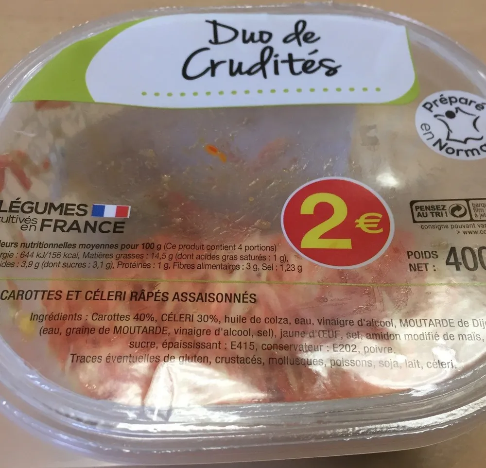 Duo de crudite